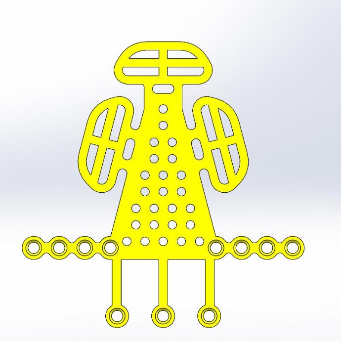 MIDFACE UNIVERSAL ORBITAL FLOOR PLATE TITANIUM (0.5mm)